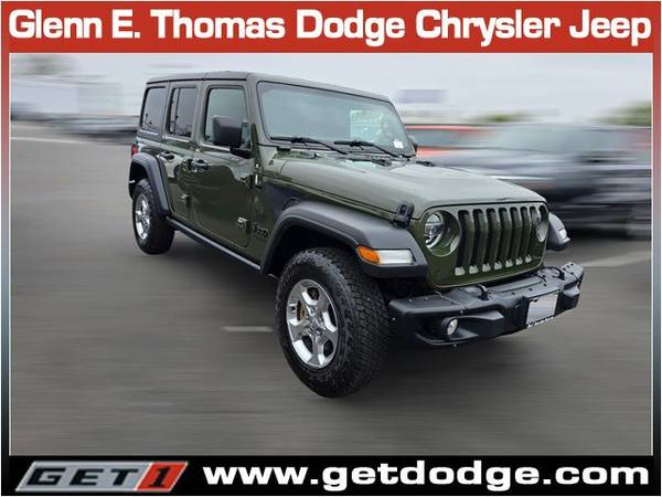 Jeep Wrangler with VIN: 1C4HJXDN9MW650446