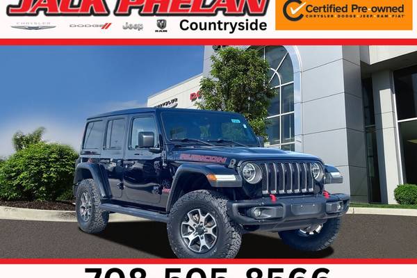 Certified 2020 Jeep Wrangler Unlimited Rubicon