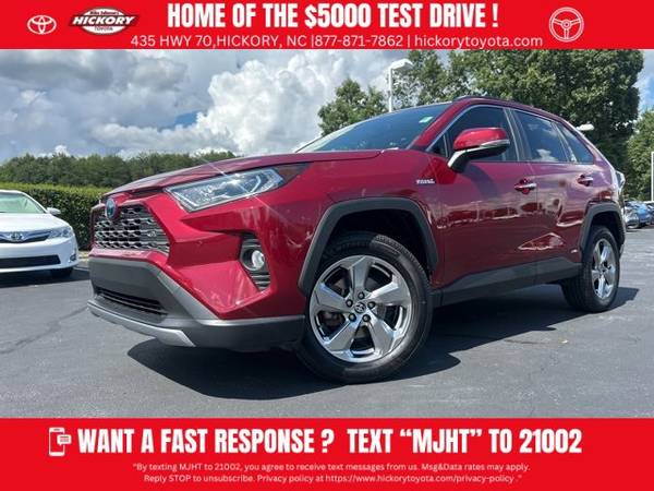 Toyota RAV4 Hybrid with VIN: JTMDWRFVXLJ046022