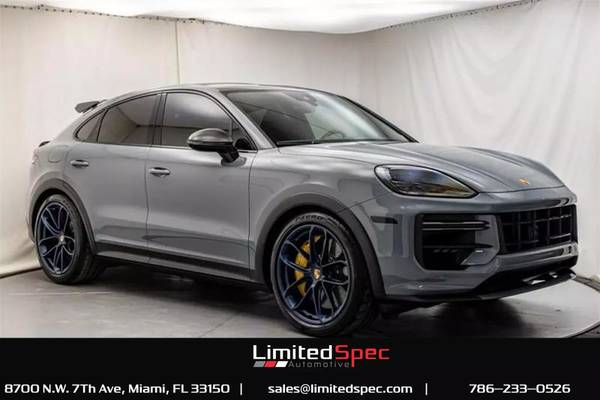 Certified 2024 Porsche Cayenne Coupe Turbo GT