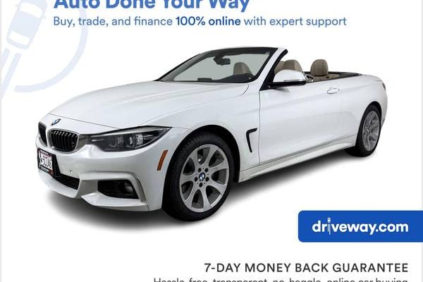 2018 BMW 4 Series 430i xDrive Convertible