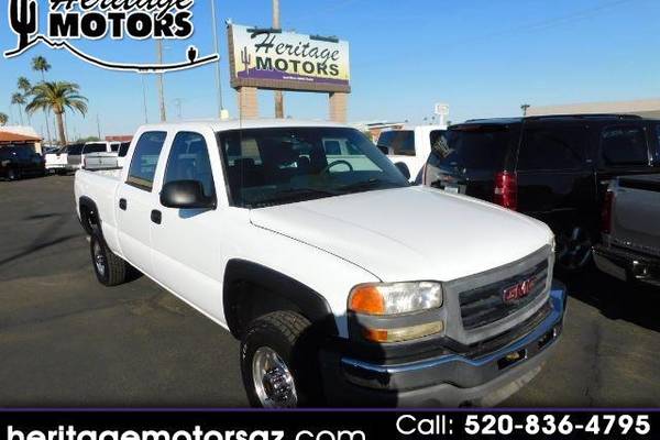 2005 GMC Sierra 2500HD Work Truck  Crew Cab