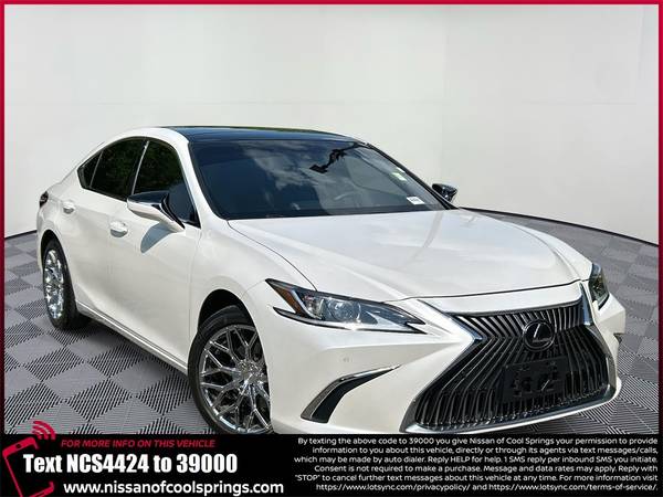 Lexus ES 350 with VIN: 58ABZ1B18KU034424
