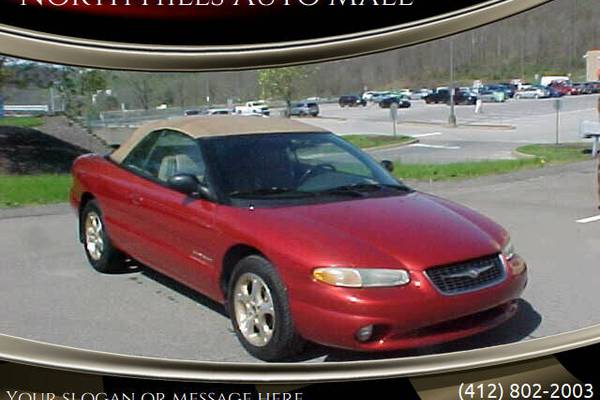 1999 Chrysler Sebring JXi Convertible