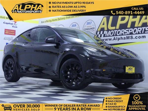 Tesla Model Y with VIN: 7SAYGDEE8NF446905