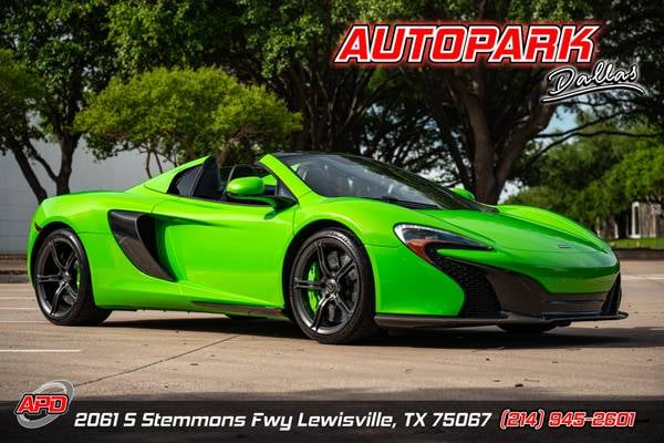 2015 McLaren 650S Spider Base Convertible