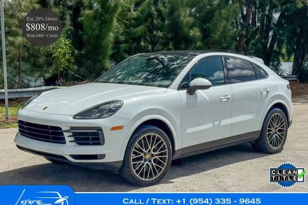 2021 Porsche Cayenne Coupe Base