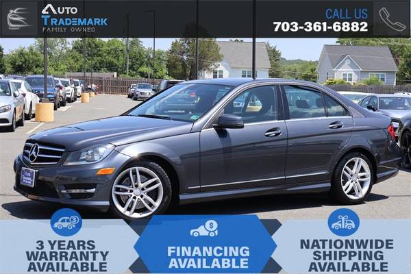 Mercedes-Benz C-Class with VIN: WDDGF8AB9ER324309