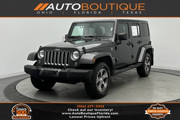 2016 Jeep Wrangler Unlimited Sahara