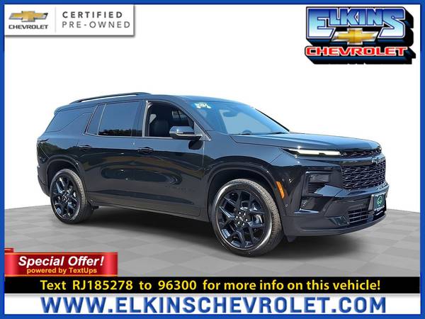 Chevrolet Traverse with VIN: 1GNEVLKS5RJ185278