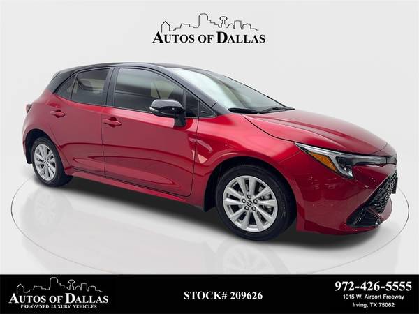 Toyota Corolla Hatchback with VIN: JTND4MBE8P3209626