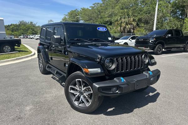 Certified 2024 Jeep Wrangler 4xe Sport S Plug-In Hybrid