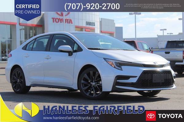 Toyota Corolla with VIN: 5YFT4MCE2PP156640