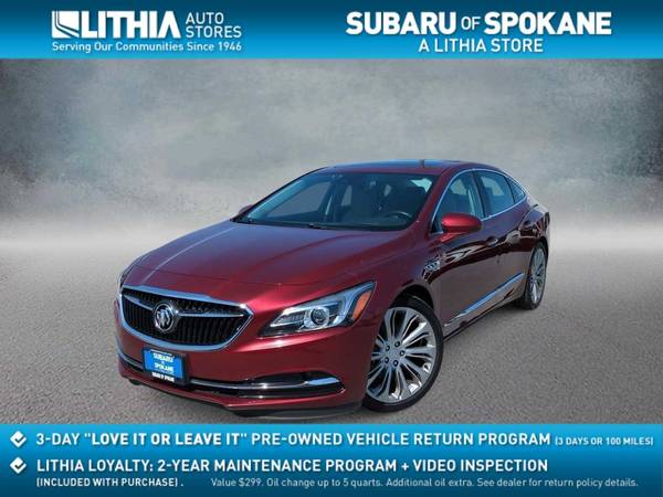 Buick LaCrosse with VIN: 1G4ZR5SS7HU171630