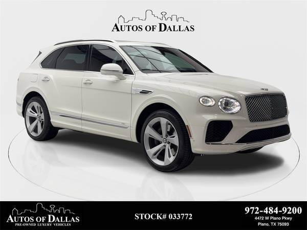Bentley Bentayga with VIN: SJAAM2ZV6MC033772