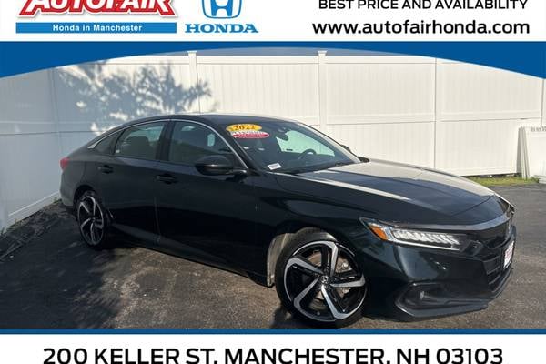 Certified 2022 Honda Accord Sport