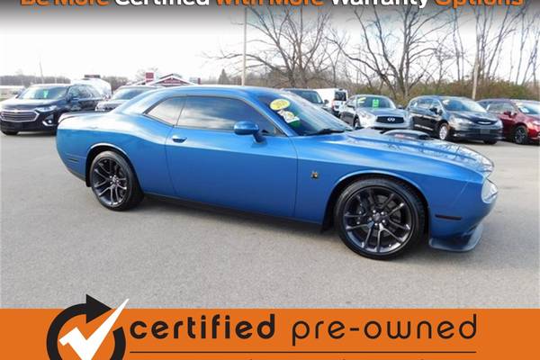 Certified 2020 Dodge Challenger R/T Scat Pack Coupe