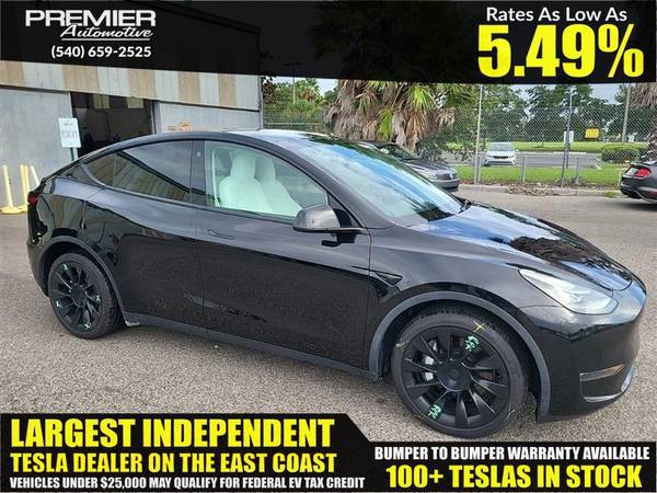 Tesla Model Y with VIN: 7SAYGDEE3NF390033
