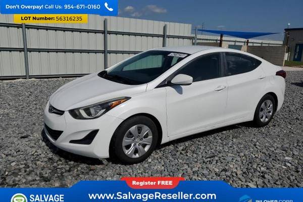 2016 Hyundai Elantra SE