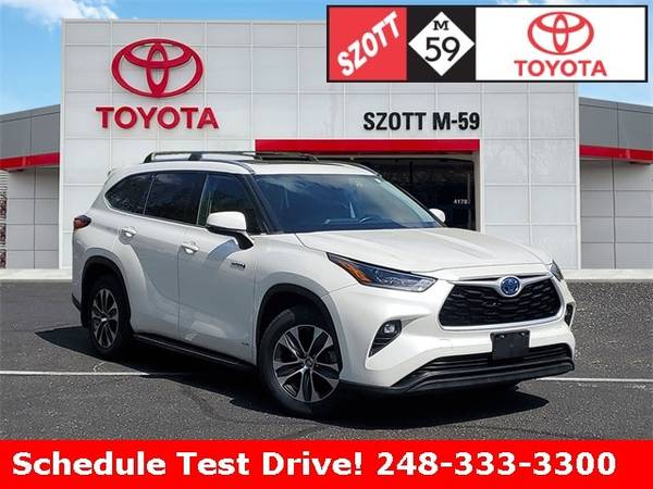 Toyota Highlander Hybrid with VIN: 5TDHBRCH4MS531322
