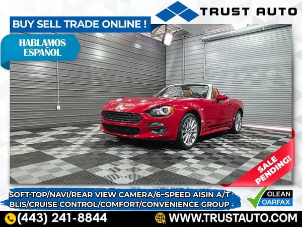 FIAT 124 Spider with VIN: JC1NFAEK5J0140581