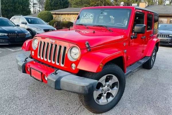 2018 Jeep Wrangler JK Unlimited Sahara