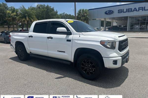 2015 Toyota Tundra TRD PRO FFV  CrewMax Cab