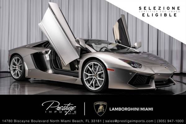 2014 Lamborghini Aventador LP 700-4 Coupe