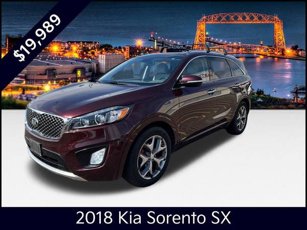 Kia Sorento with VIN: 5XYPKDA57JG418139