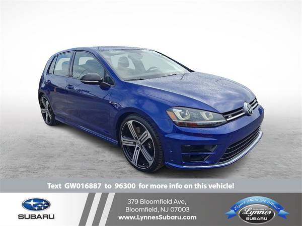 Volkswagen Golf R with VIN: WVWUF7AU3GW016887