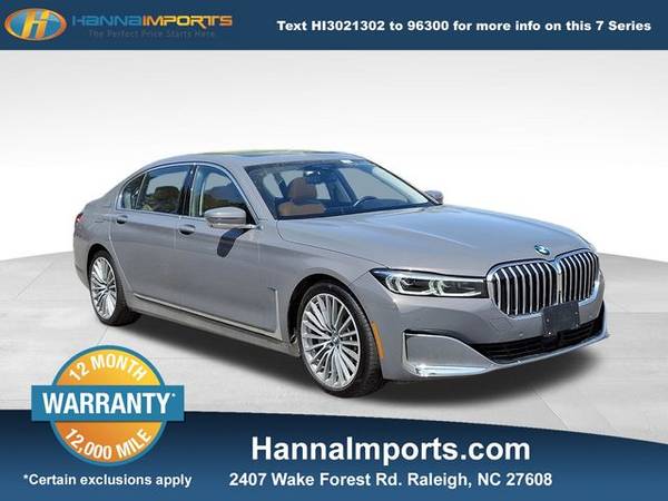 BMW 7 Series with VIN: WBA7U2C08NCH24390