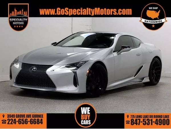 Lexus LC 500 with VIN: JTHHP5AY9JA003439