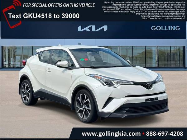 Toyota C-HR with VIN: JTNKHMBX3K1014518