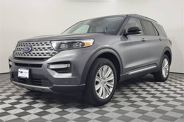 Certified 2022 Ford Explorer Limited Hybrid