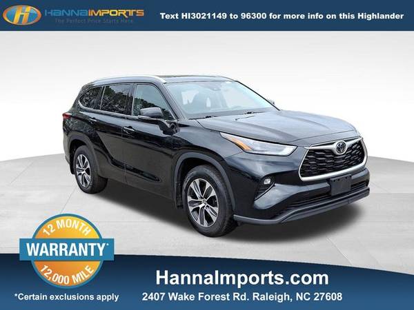 Toyota Highlander with VIN: 5TDGZRBH0NS577868