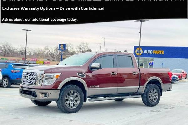 2017 Nissan Titan Platinum Reserve  Crew Cab