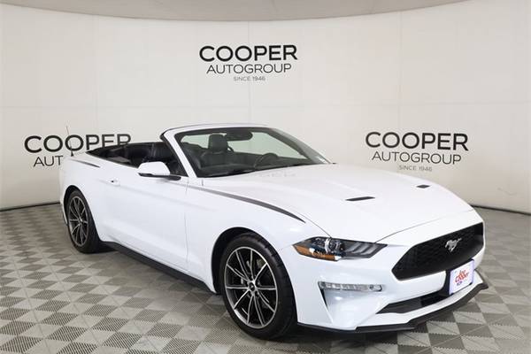 Certified 2019 Ford Mustang EcoBoost Convertible