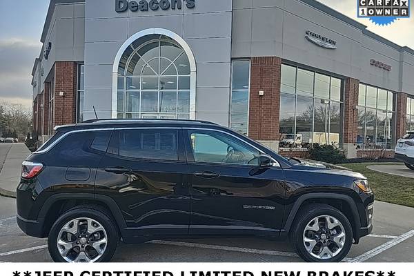 Certified 2021 Jeep Compass Limited