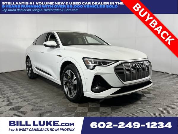 Audi e-tron Sportback with VIN: WA12AAGE1NB025038