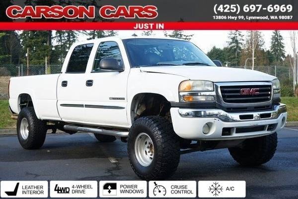 2003 GMC Sierra 2500HD SLE  Crew Cab