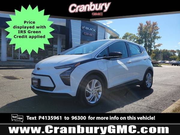 Chevrolet Bolt EV with VIN: 1G1FW6S0XP4135961