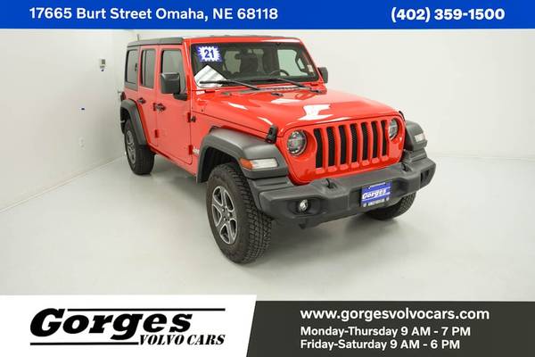 Jeep Wrangler with VIN: 1C4HJXDN8MW577313