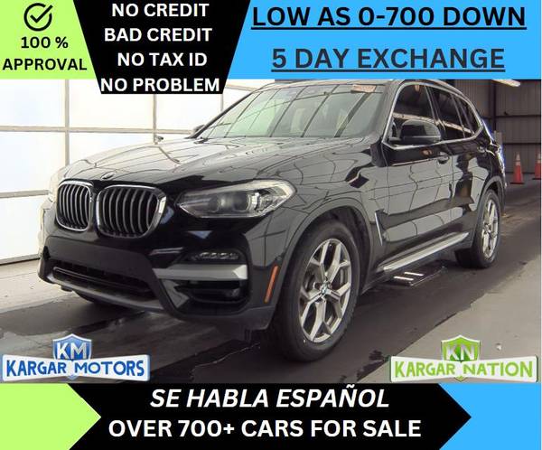 BMW X3 with VIN: 5UXTY5C01L9C35717