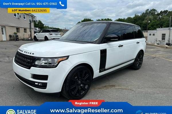 2017 Land Rover Range Rover Supercharged LWB