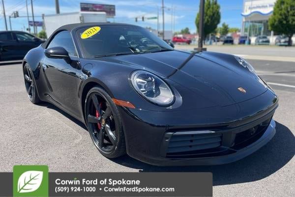 Certified 2021 Porsche 911 Carrera 4S Convertible