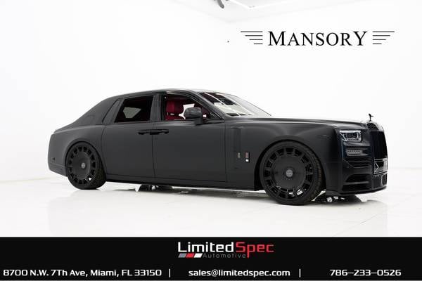 Used 2023 Rolls-Royce Phantom EWB MANSORY Carbon Fiber Widebody