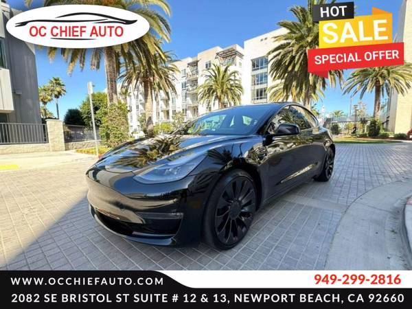 Tesla Model 3 with VIN: 5YJ3E1ECXNF125877