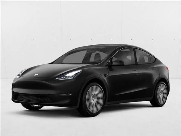 Tesla Model Y with VIN: 7SAYGDEE2NA002142