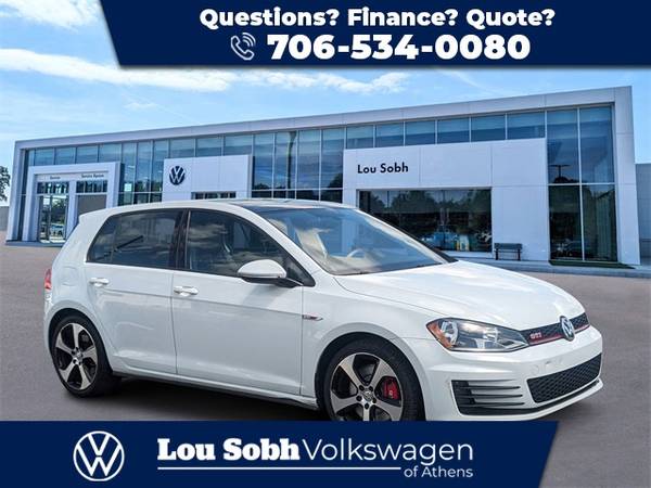 Volkswagen Golf GTI with VIN: 3VW547AU6HM024703