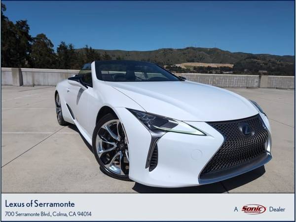 Lexus LC 500 Convertible with VIN: JTHKPAAY3MA103166
